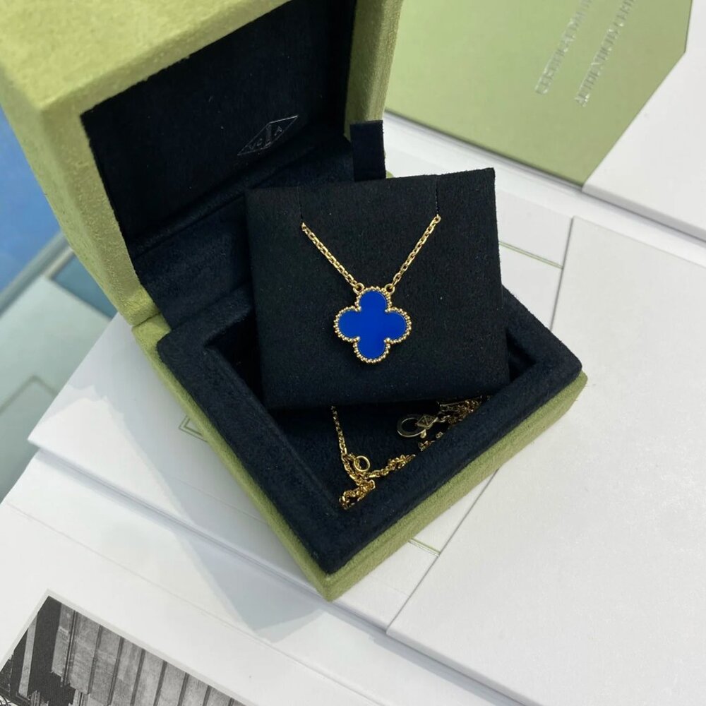 Van Cleef & Arpels blue necklace - Picture 6 of 7